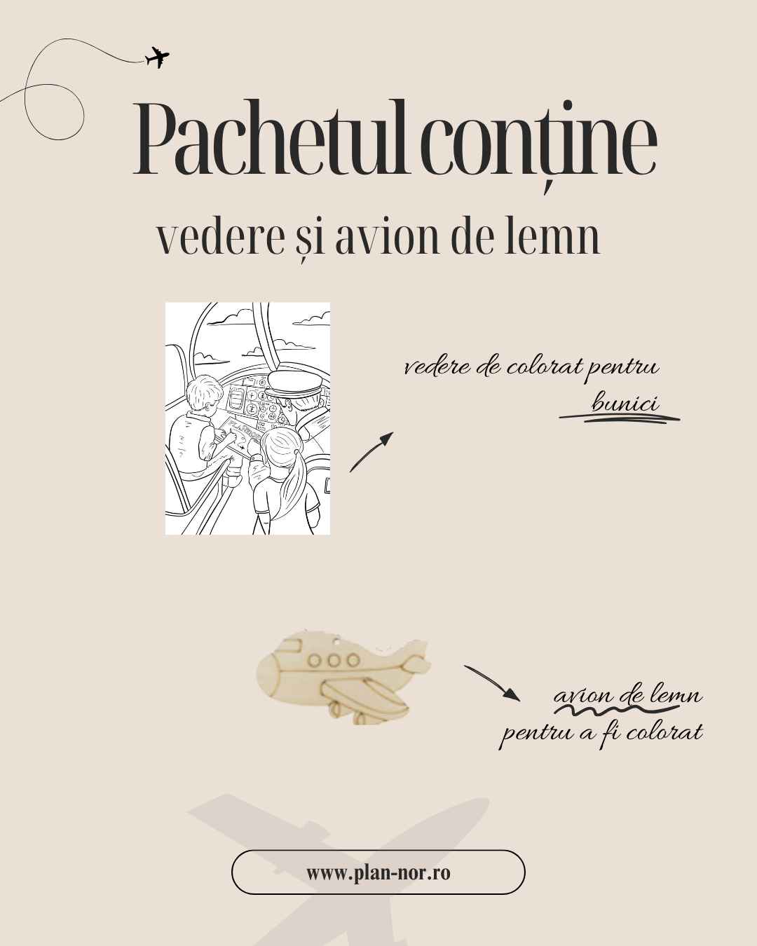 Pachet jurnal roz și accesorii