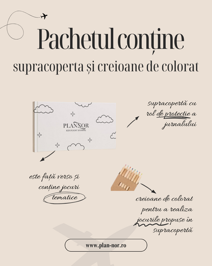Pachet jurnal roz și accesorii