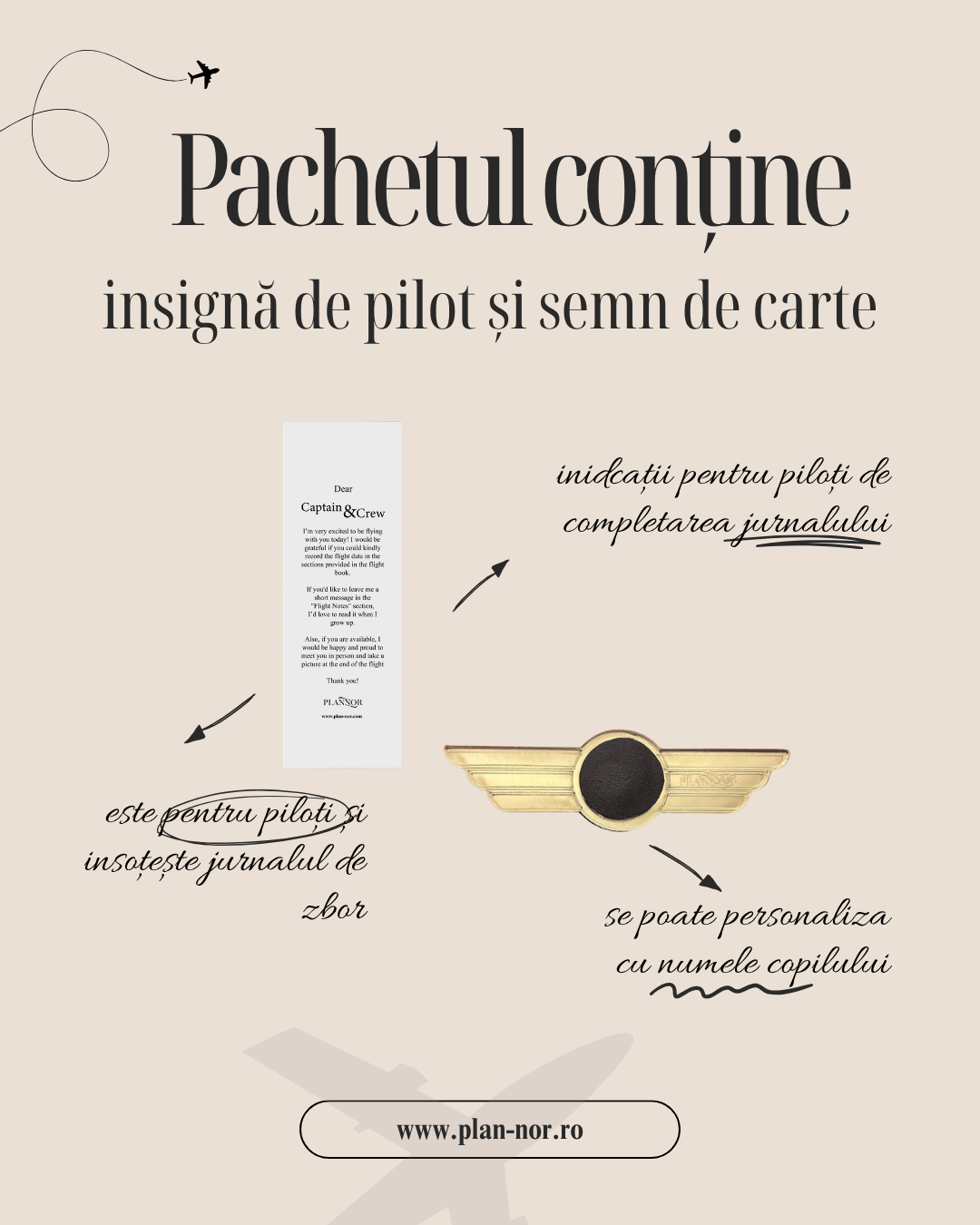 Pachet jurnal roz și accesorii
